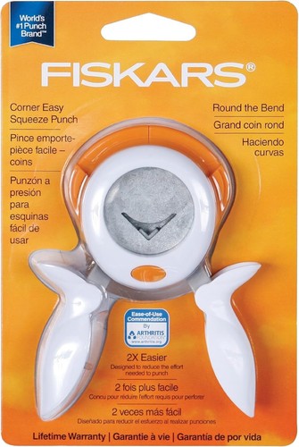 Fiskars corner squeeze punch - corner,